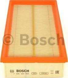 BOSCH F 026 400 450 - Oro filtras autoreka.lt