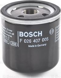 BOSCH F 026 407 005 - Alyvos filtras autoreka.lt