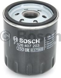 BOSCH F 026 407 203 - Alyvos filtras autoreka.lt