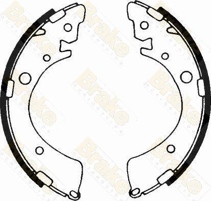 Brake Engineering SH1245 - Stabdžių trinkelių komplektas autoreka.lt