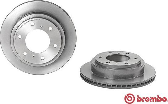 Brembo 09.A450.11 - Stabdžių diskas autoreka.lt