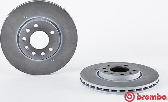 Brembo 09.A222.11 - Stabdžių diskas autoreka.lt