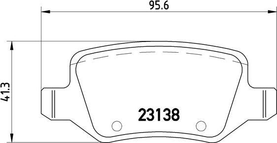 Brembo P 50 090 - Stabdžių trinkelių rinkinys, diskinis stabdys autoreka.lt