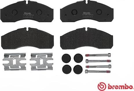 Brembo P 50 083 - Stabdžių trinkelių rinkinys, diskinis stabdys autoreka.lt