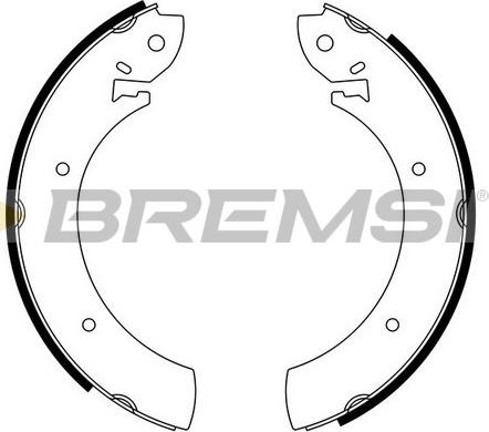 Bremsi GF0207 - Stabdžių trinkelių komplektas autoreka.lt