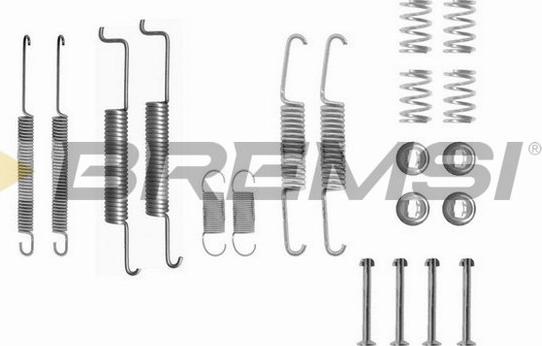 Bremsi SK0597 - Priedų komplektas, stabdžių trinkelės autoreka.lt