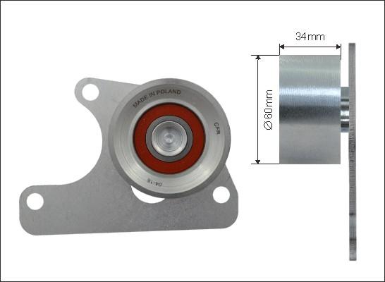 Caffaro 500283 - Kreipiantysis skriemulys, paskirstymo diržas autoreka.lt