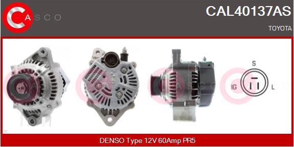 Casco CAL40137AS - Kintamosios srovės generatorius autoreka.lt