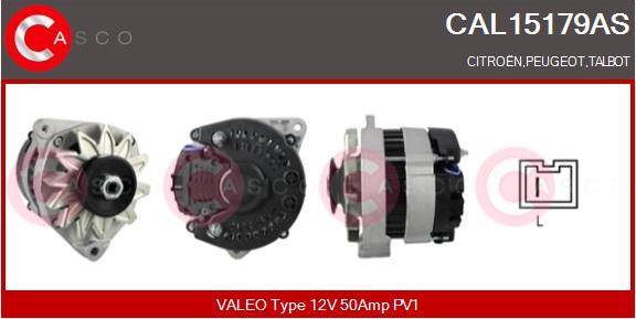 Casco CAL15179AS - Kintamosios srovės generatorius autoreka.lt
