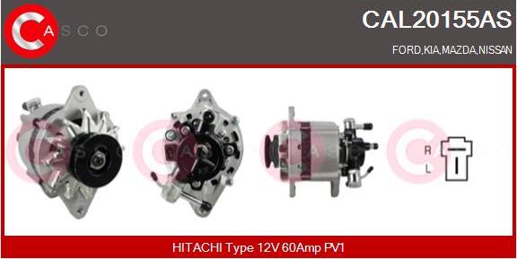 Casco CAL20155AS - Kintamosios srovės generatorius autoreka.lt