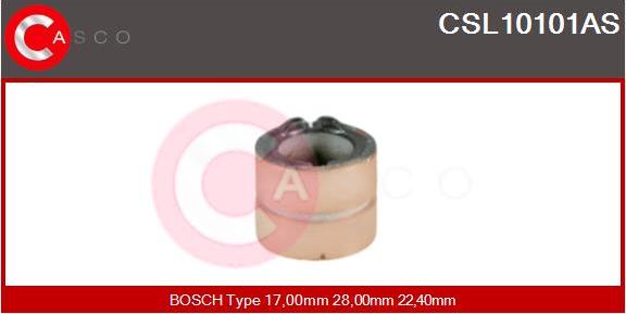 Casco CSL10101AS - Kontaktinis žiedas, generatorius autoreka.lt