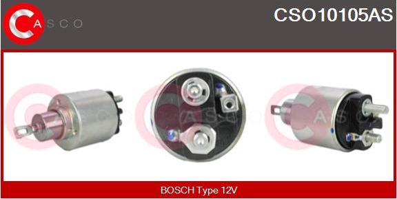 Casco CSO10105AS - Solenoidinis jungiklis, starteris autoreka.lt