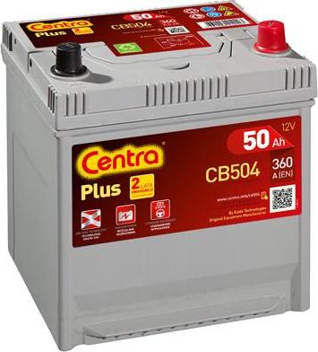 CENTRA CB504 - Starterio akumuliatorius autoreka.lt