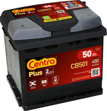 CENTRA CB501 - Starterio akumuliatorius autoreka.lt