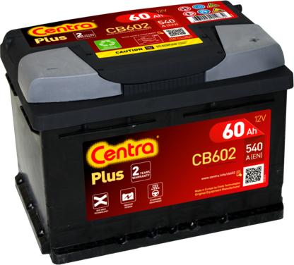 CENTRA CB602 - Starterio akumuliatorius autoreka.lt