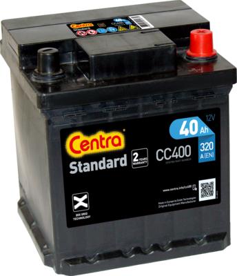 CENTRA CC400 - Starterio akumuliatorius autoreka.lt