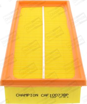 Champion CAF100738P - Oro filtras autoreka.lt