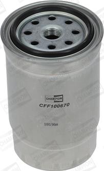 Champion CFF100670 - Kuro filtras autoreka.lt