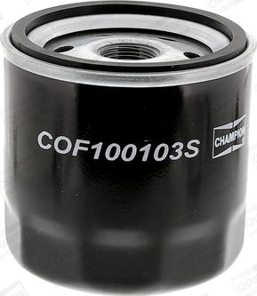 Champion COF100103S - Alyvos filtras autoreka.lt