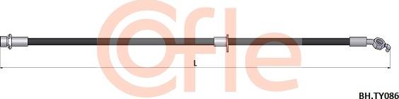 Cofle 92.BH.TY086 - Stabdžių žarnelė autoreka.lt