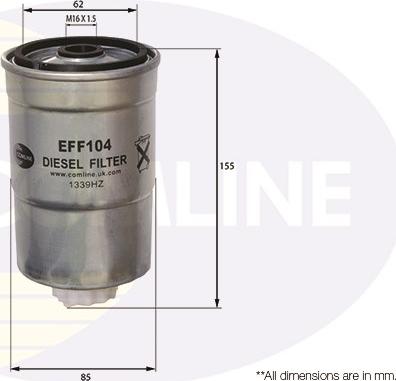 Comline EFF104 - Kuro filtras autoreka.lt