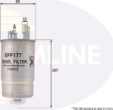 Comline EFF177 - Kuro filtras autoreka.lt