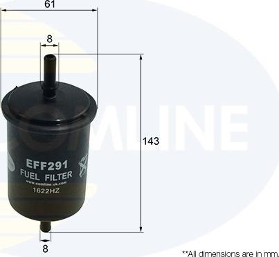 Comline EFF291 - Kuro filtras autoreka.lt