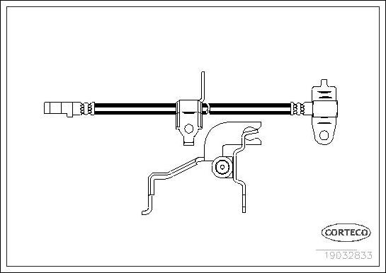 Corteco 19032833 - Stabdžių žarnelė autoreka.lt