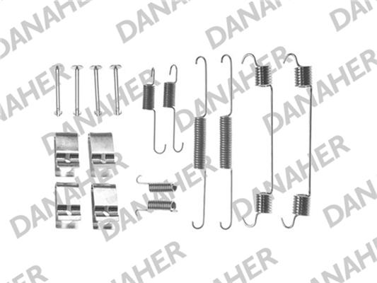 Danaher 7675 - Priedų komplektas, stabdžių trinkelės autoreka.lt