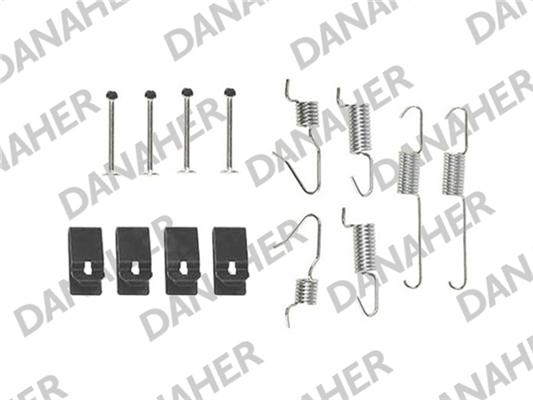 Danaher 7898 - Priedų komplektas, stovėjimo stabdžių trinkelės autoreka.lt