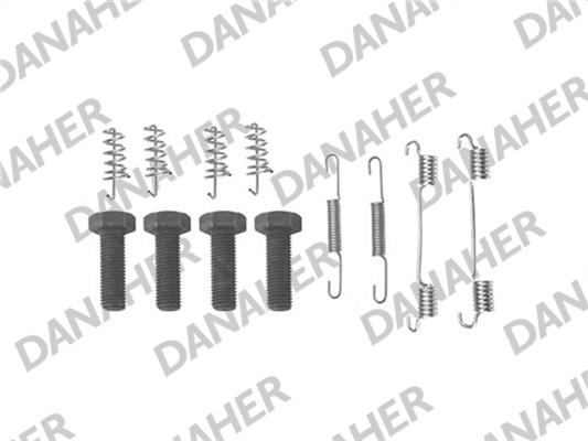 Danaher 7865 - Priedų komplektas, stovėjimo stabdžių trinkelės autoreka.lt