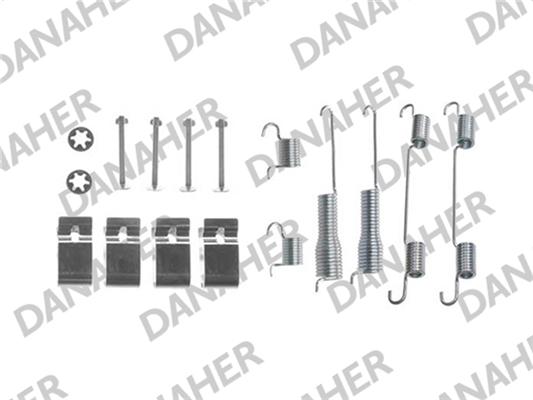 Danaher 7800 - Priedų komplektas, stabdžių trinkelės autoreka.lt