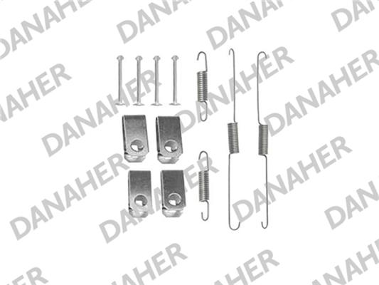 Danaher 7888 - Priedų komplektas, stabdžių trinkelės autoreka.lt