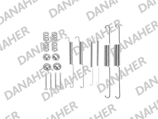 Danaher 7758 - Priedų komplektas, stabdžių trinkelės autoreka.lt