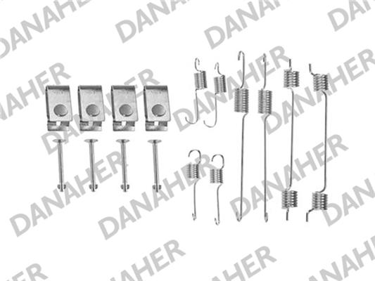 Danaher 7700 - Priedų komplektas, stabdžių trinkelės autoreka.lt