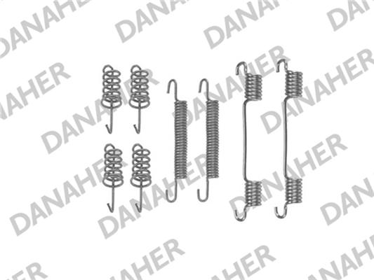 Danaher 7775 - Priedų komplektas, stovėjimo stabdžių trinkelės autoreka.lt