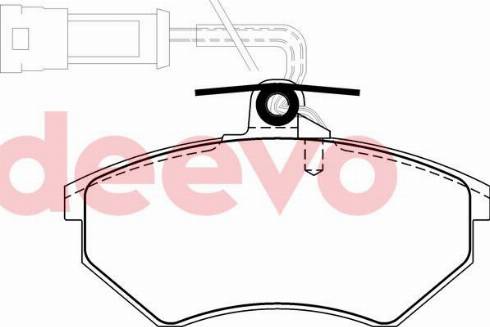 Valeo 671862 - Stabdžių trinkelių rinkinys, diskinis stabdys autoreka.lt