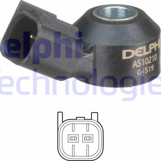 Delphi AS10210 - Detonacijos jutiklis autoreka.lt