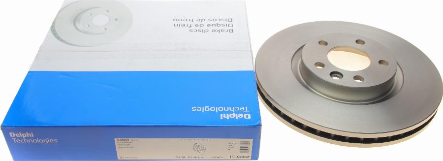 Delphi BG9892 - Stabdžių diskas autoreka.lt
