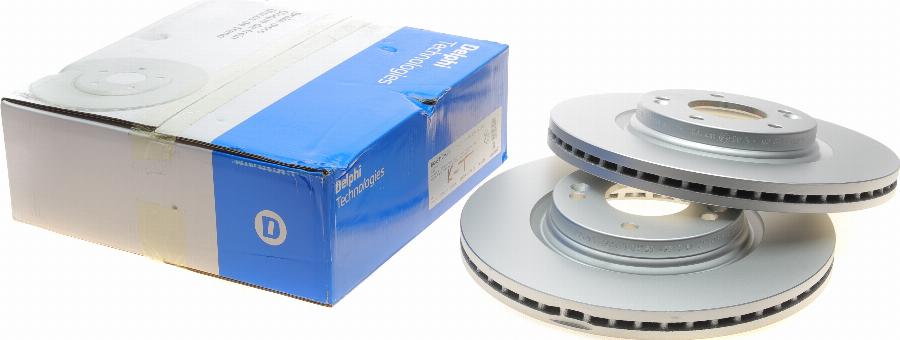Delphi BG4931C - Stabdžių diskas autoreka.lt
