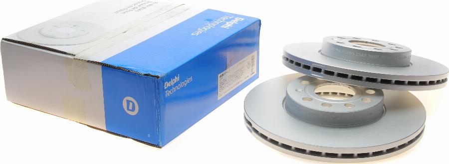 Delphi BG3833-C - Stabdžių diskas autoreka.lt