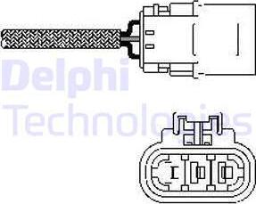 Delphi ES10456 - Lambda jutiklis autoreka.lt