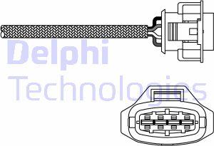 Delphi ES10790-12B1 - Lambda jutiklis autoreka.lt