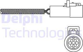 Delphi ES2001412B1 - Lambda jutiklis autoreka.lt