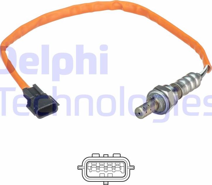 Delphi ES21059-12B1 - Lambda jutiklis autoreka.lt