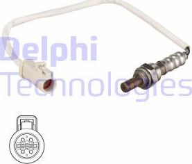 Delphi ES21082-12B1 - Lambda jutiklis autoreka.lt