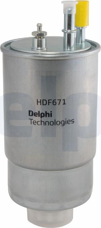 Delphi HDF671 - Kuro filtras autoreka.lt