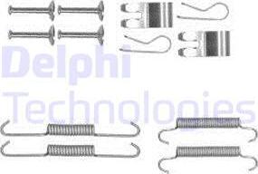 Delphi LY1373 - Priedų komplektas, stovėjimo stabdžių trinkelės autoreka.lt