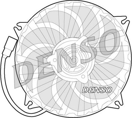 Denso DER21017 - Ventiliatorius, radiatoriaus autoreka.lt