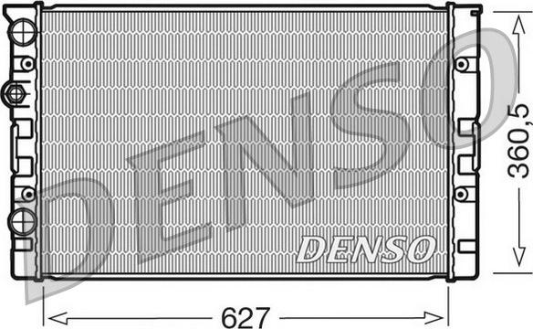 Denso DRM26006 - Radiatorius, variklio aušinimas autoreka.lt